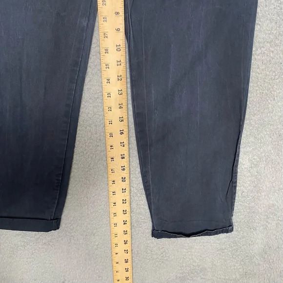 Standard James Perse womens pull on drawstring pants classic utility cuff 2 - Picture 9 of 11